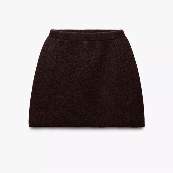 NWT Zara golden button kit cardigan size Large with matching skirt Size medium - Picture 4 of 8